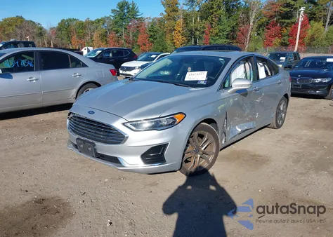 2019 Ford Fusion Sel from USA, damaged, VIN 3FA6P0CD3KR222710